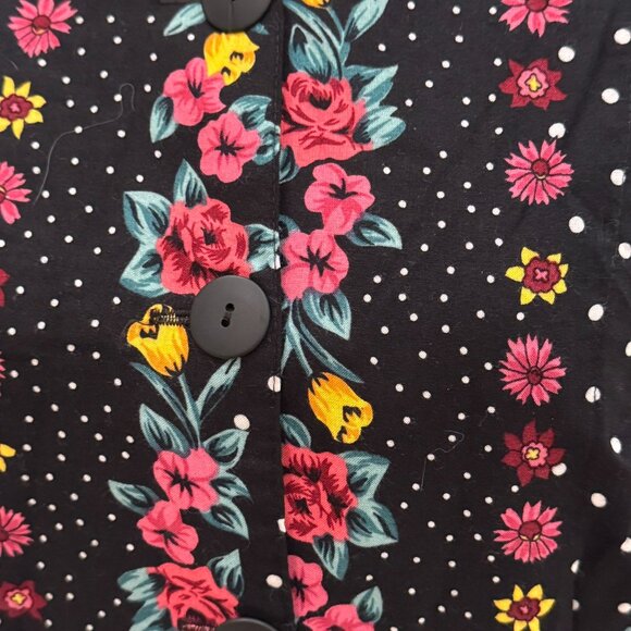 Vintage Autograph American Clothing Floral Cropped Jacket – Women’s Large - Picture 2 of 8